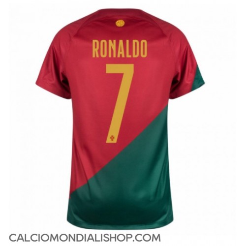 Maglie da calcio Portogallo Cristiano Ronaldo #7 Prima Maglia Mondiali 2022 Manica Corta